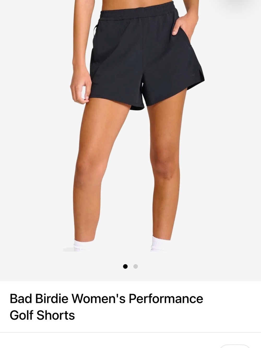 Bad Birdie Women’s Golf Shorts LIMITED SERIES - Picture 3 of 8